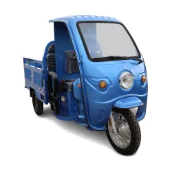 Triciclu electric AMR 400, cu semi cabina, autonomie 80 km, viteza maxima 25Km/h, fara permis, JP1500DZH-A