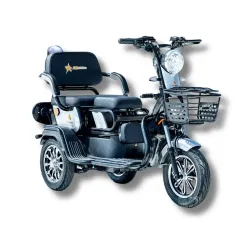Triciclu electric Go Ride, autonomie 50km, viteza maxima 25km/h, JP800DQZ-3