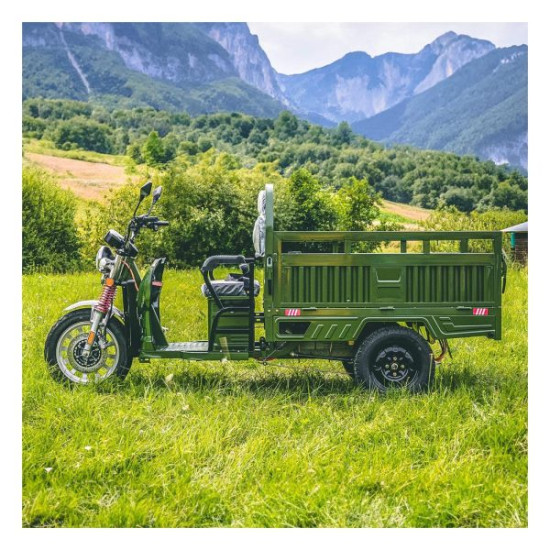 Triciclu Electric AMR 400, fara permis,MOTOR 3900W, AUTONOMIE MAX 80km, RAR INCLUS