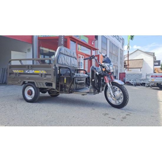 Triciclu electric KUBA GL18000, fara permis, MOTOR 1200W, AUTONOMIE MAX 50km, RAR inclus