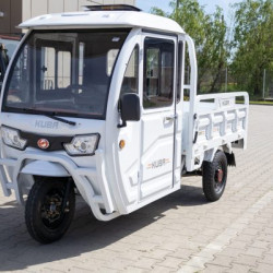 Triciclu electric KUBA E-Kamionet, fara permis , Motor 1000W, Autonomie MAX 70, RAR INCLUS