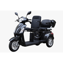 Triciclu electric V-KLASS, 1000W, FARA permis, 2 locuri, 25 km/h, RAR INCLUS